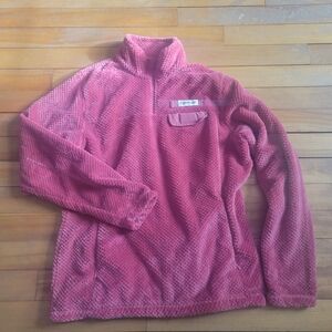 Magellan Outdoors Vibrant Pink Fleece Jacket